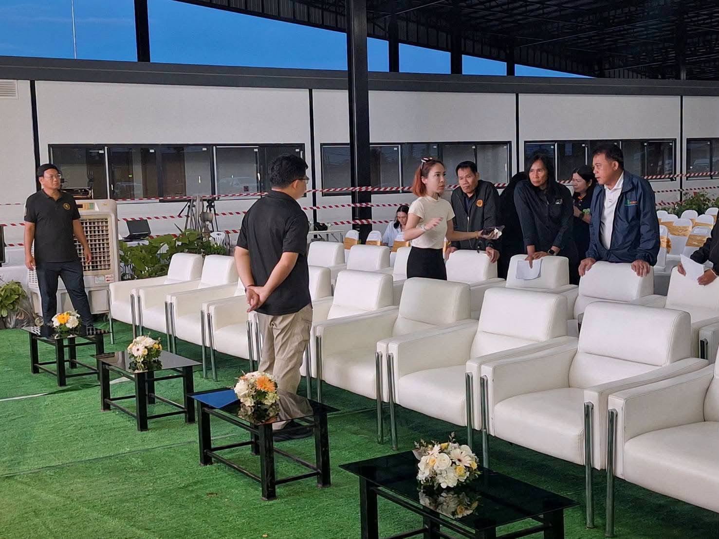 title - รองเลขาธิการ ส.ป.ก. ลงพื้นที่ตรวจเยี่ยมการเตรียมความพร้อม จัดโครงการ 